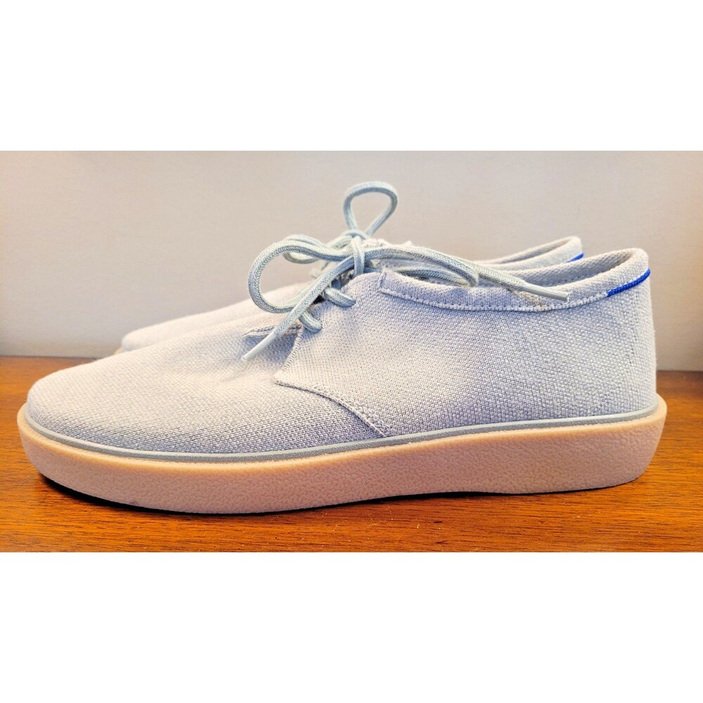 Rothys The Monty Shoe in Sea Grass Sage Green Lace Up Sneaker Mens Size 13 NICE - Picture 5 of 11